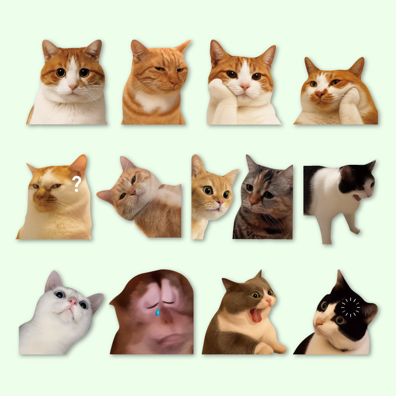 Dễ thương ngộ nghĩnh Meme MEME Cat Biểu hiện cá tính Cr 🍒 ❈ ❈ ❈ ❈ ❈ MEME ❈ ❈ ❈ ❈ ❈ ❈ ❈ ❈ ❈ ❈ ❈ ❈ 🍒 ❈