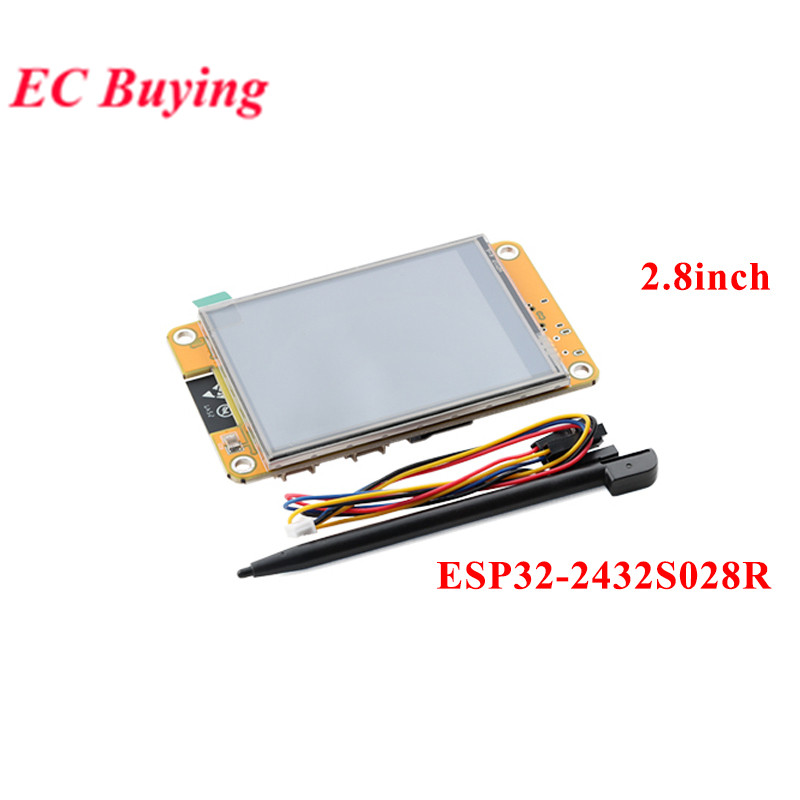 ESP32 2.8 Inch TFT LCD Màn Hình Cảm Ứng WiFi Ble Module LVGL HMI GUI Bảng Phát Triển Điều Khiển Thôn