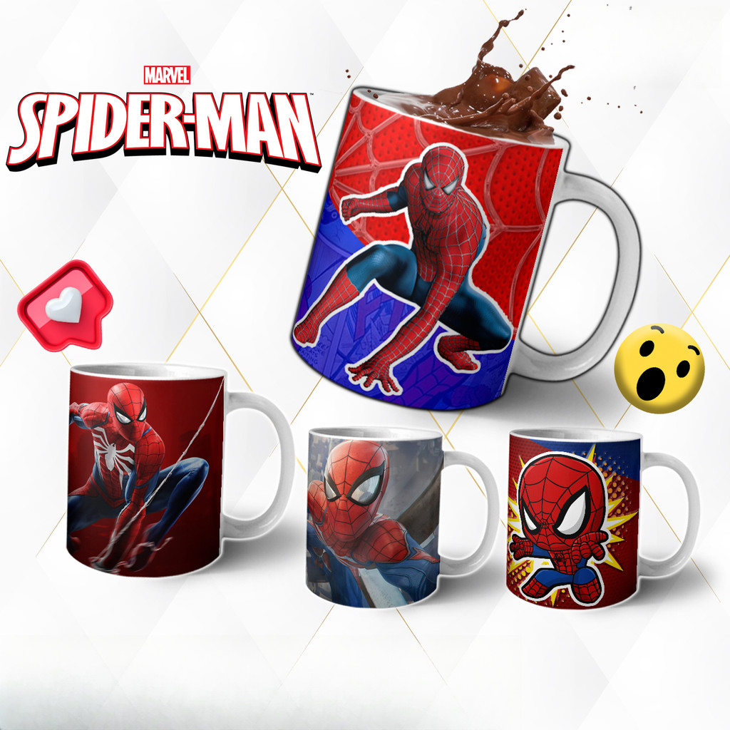 Cốc Spiderman Marvel