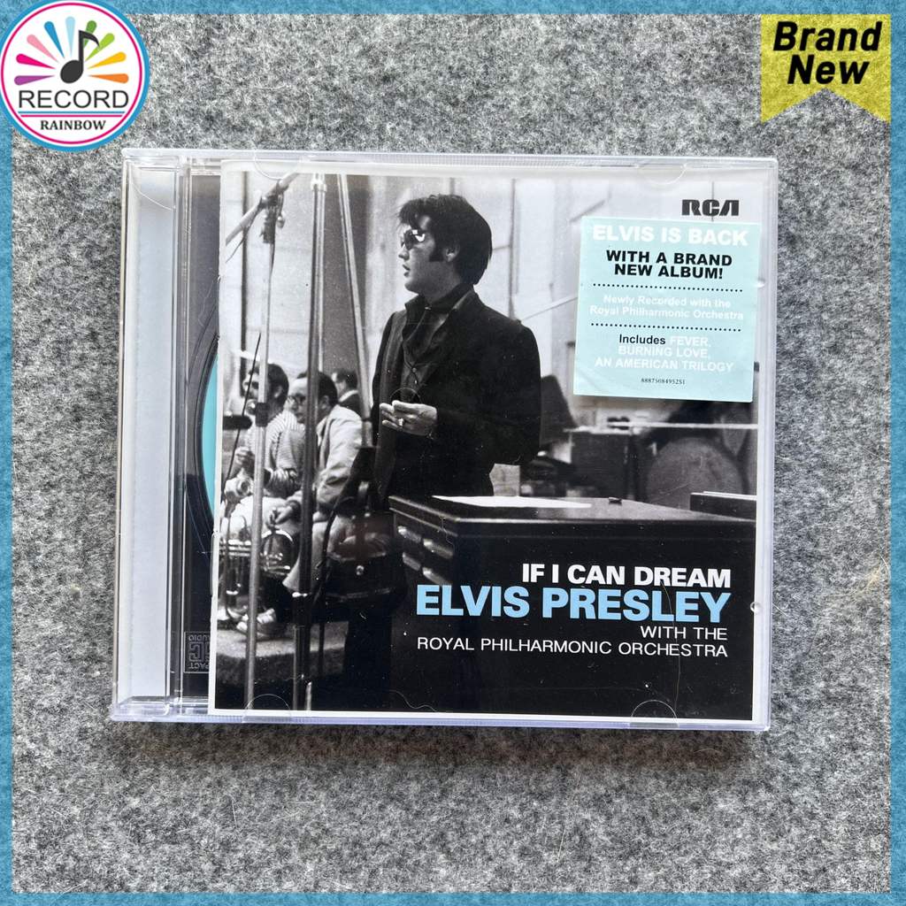 Elvis Presley If I Can Dream: Elvis Presley with the Royal Philharmonic Orchestra CD Album [Đã niêm 