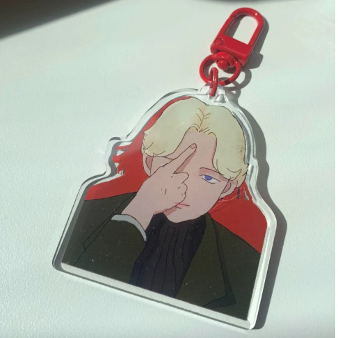 Tenma x Johan anime alternate sides keychain | Monster