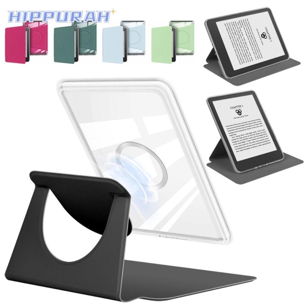 Ốp Từ Tính HIPPURAH cho Kindle 2024/2022 Gen 11 6 inch, Vỏ Acrylic Chống Sốc, Xoay 360°, Tự Động Ngủ