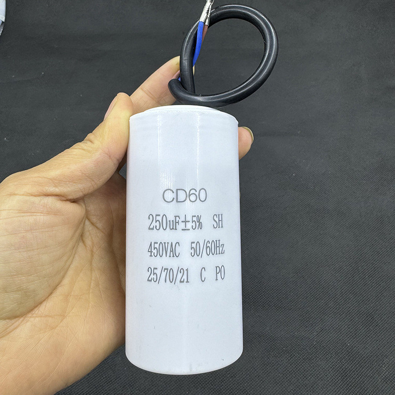 Bắt đầu Tụ điện khởi động động cơ Tụ điện CD60250uf300uf350uf400uf500uf450uf
