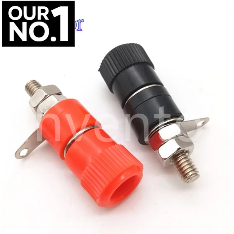 10 Chiếc Ổ Cắm Khối Thiết Bị Đầu Cuối JS-910B JS-919 4 Mm Khuếch Đại Kết Nối Ràng Buộc Bài Chuối Cắm