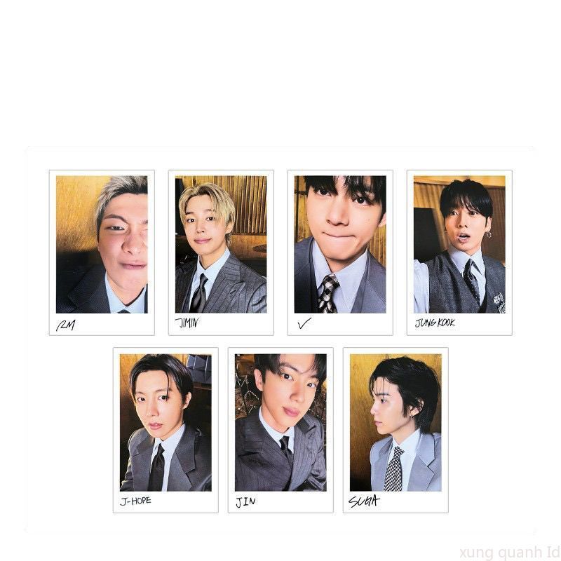 BTS "ARIRANG" Thẻ nhỏ VINYL Thẻ JK V JIMIN Xung quanh