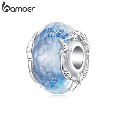 Bamoer Chụp Ngôi Sao Murano Handmade - Trang Sức Quà Tặng Cho Nữ