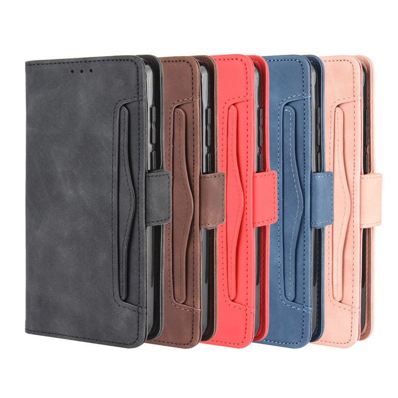 Alcatel 1SE 2020 Ốp Điện Thoại Alcatel 1se 2020 Khe Cắm Nhiều Thẻ Điện Thoại Da Flip Case