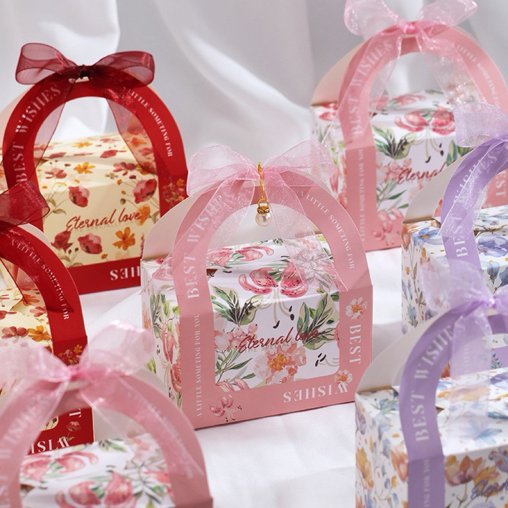 Túi hộp quà tặng Eternal ,hộp đựng quà cưới đựng kẹo, socola, trang trí giỏ quà Tết - Kami
