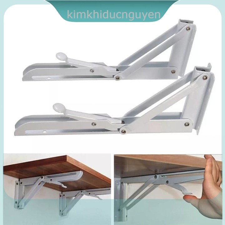 KE GẬP THÔNG MINH, BÀN GẬP TREO TƯỜNG, GIÁ ĐỠ KE CHỮ L & K ( BỘ 2 CHIẾC DÀI 20-30-40-45-50CM)