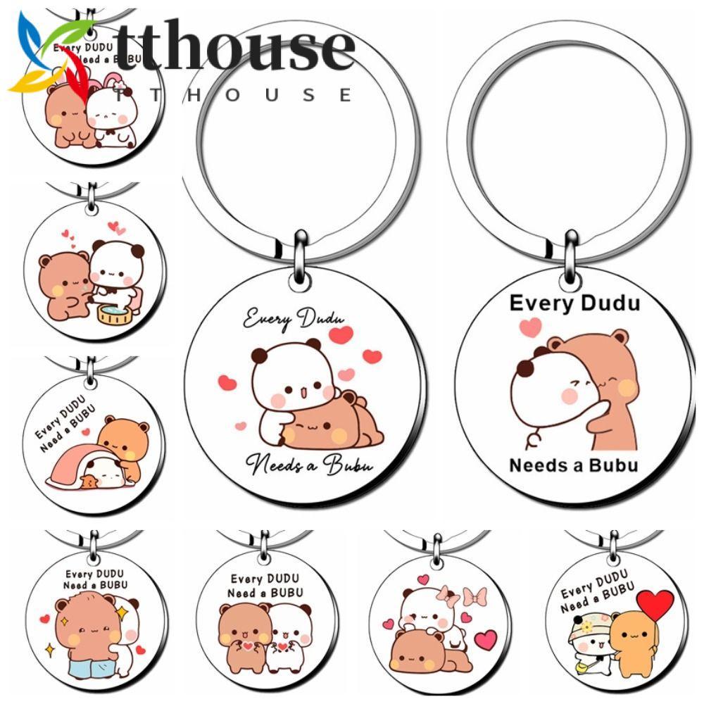 TTHOUSE Bubu Dudu Móc Chìa Khóa, Mỗi Dudu Cần Mặt Dây Chuyền Túi Bubu Mặt Dây Chuyền Bubu Dudu, Quà 