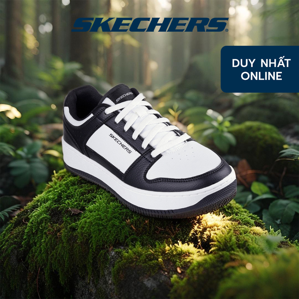 [DUY NHẤT ONLINE] Giày Thể Thao Nam Skechers Court Classics Sport Court 2.0 Stromm - 254017-WBK Memo