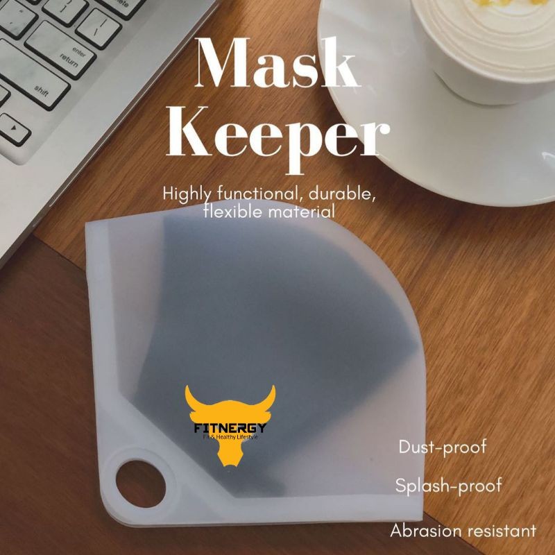 SC8 Quality N95 Size Silicone Mask Keeper DUSTPROOF Mask Protector Mask Case