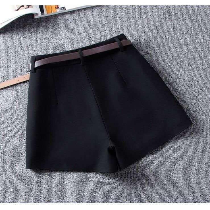 Quần M666 Short Dạ Ép Mịn Có Túi Dáng Ôm Cạp Cao | BigBuy360 - bigbuy360.vn