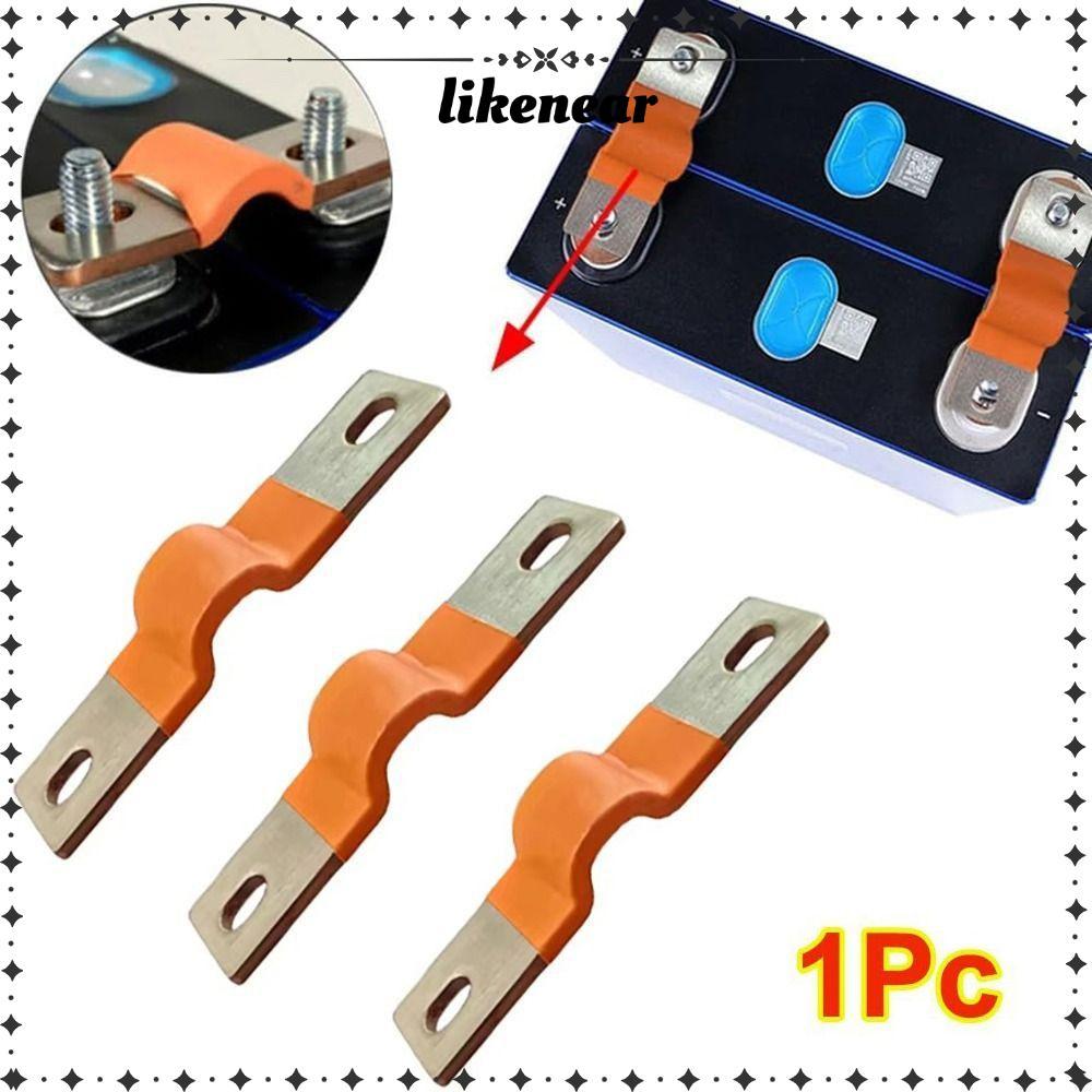 LIKENEAR Thanh nối linh hoạt, Dây nối pin 2 mm M6, Thanh nối đồng 230Ah 280Ah