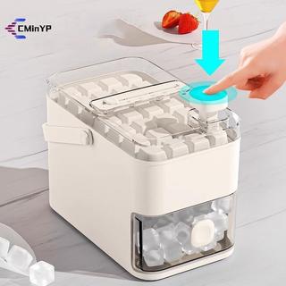 [CMinYP] Máy làm đá 28 / 56-Cube có thể ép dễ dàng - Hai lớp, Bấm thiết kế di động, Lưu trữ đá gia dụng mới