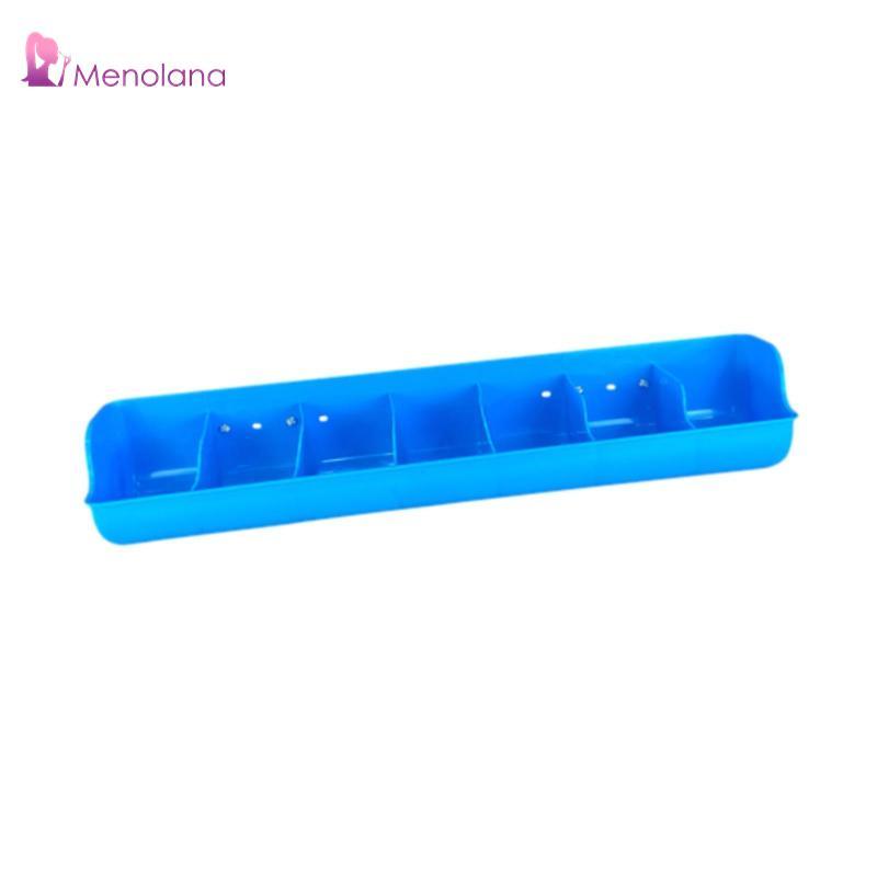 Piglet Feeder Máng Piglet Khay đựng thức ăn Thiết bị chăn nuôi 7 khe Rèn thực phẩm