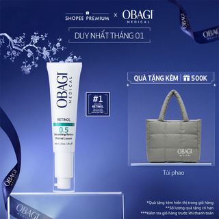   ĐỘC QUYỀN LIVESTREAM  Kem Chống Lão Hóa & Tái Tạo Da Obagi 360 Retinol 0.5 28g 
