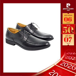  Giày tây nam Pierre Cardin Pháp derby da bò thật đế cao su chống trượt kiểu dáng sang trọng 738 