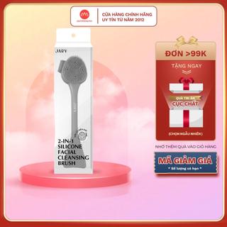 Cọ rửa mặt & đắp mặt nạ JARY 2-in-1 Silicone Facial Cleansing Brush massage thư giãn làm sạch da mặt