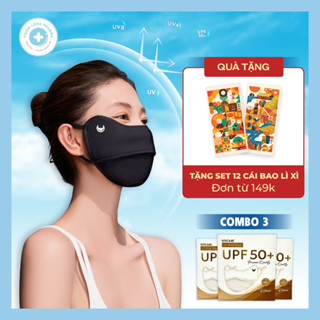   Combo 3  Khẩu trang chống tia UV UNICARE Proof Mask mềm mịn thoáng mát khẩu trang vải chống nắng 