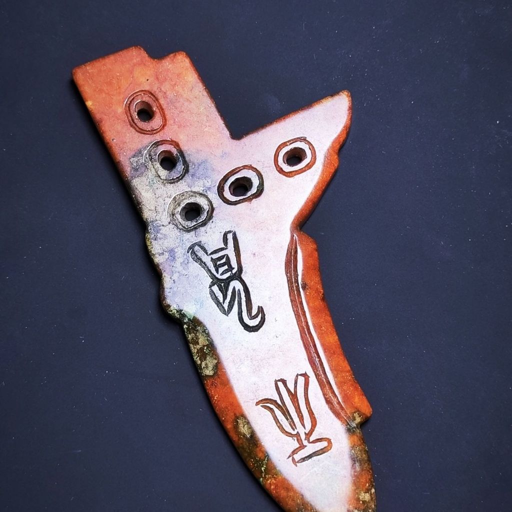 Country Old Objects Ancient Jade Knife Bi, Ancient Jade Handle Piece, Ancient Jade Handle Price, Siz