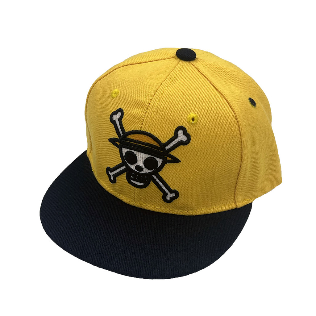 Sẵn sàng - Mũ bóng chày Chopper One Piece với vành phẳng, chống nắng