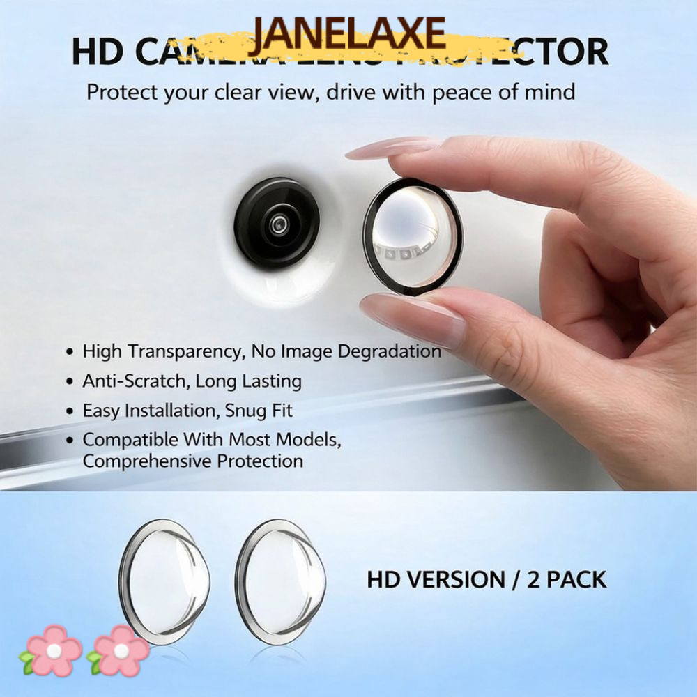 JANELAXE932JN 2 / 4 Vỏ bảo vệ Camera trước, Vỏ bảo vệ ống kính chống mưa chống nước, Bảo vệ ống kính