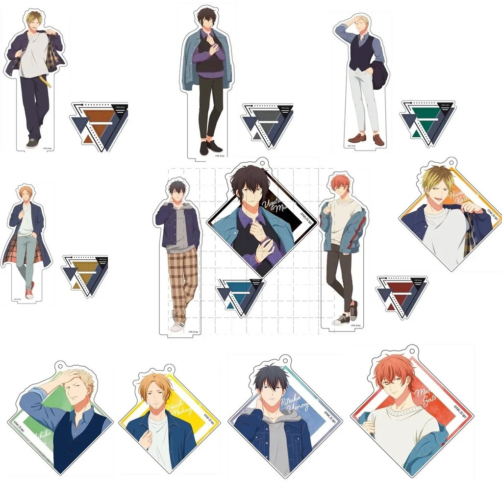 Standee Anime Given Mô Hình Acrylic Mafuyu Sato Ritsuka Uenoyama Haruki Nakayama Akihiko Kaji Móc Kh