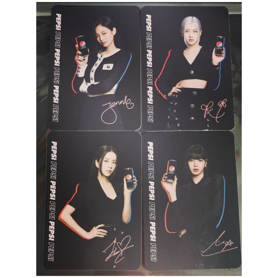 BLACKPINK PEPSI giới hạn thẻ nhỏ Malaysia thẻ Pepsi chính hãng