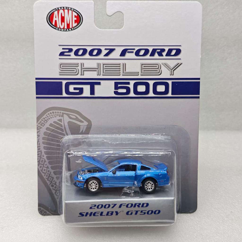 ACME 1: 64 2007 FORD SHELBY FORD SHELBY GT500 Xanh 64001