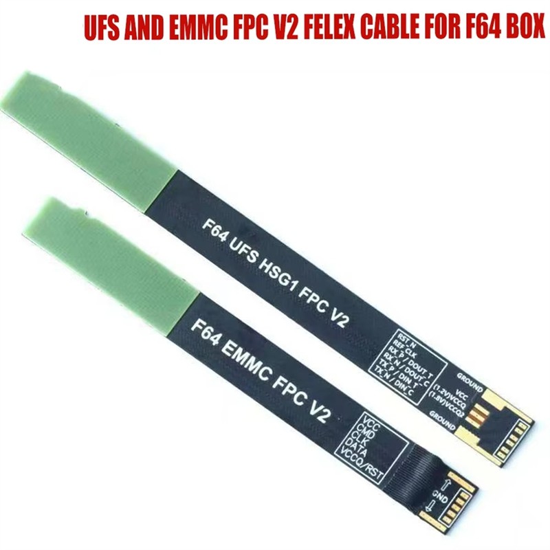 Cáp Flash F64 EMMC FPC V2 / UFS HSG1 FPV F64 UFS FPC V2 + EMMC FPC V2 Cáp Mềm