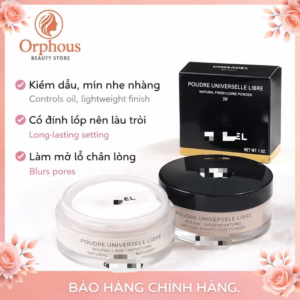 [Chính Hãng]✨ Phấn Phủ Bột ℂℍ𝔸ℕ𝔼𝕃 ℙ𝕆𝕌𝔻ℝ𝔼 𝕌ℕ𝕀𝕍𝔼ℝ𝕊𝔼𝕃𝕃𝔼 𝕃𝕀𝔹ℝ𝔼 30gr Mới Nhất 2025