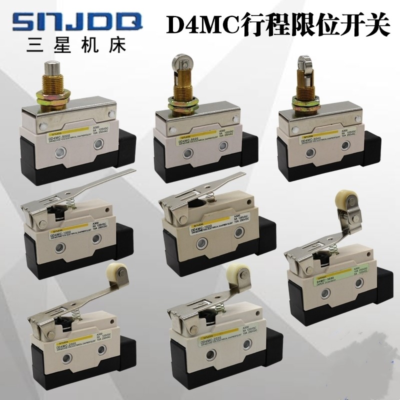 Công tắc giới hạn đột quỵ D4MC-5020 / 5040 / 2000 / 5000 Micro Switch D4MC-2020 / 3030