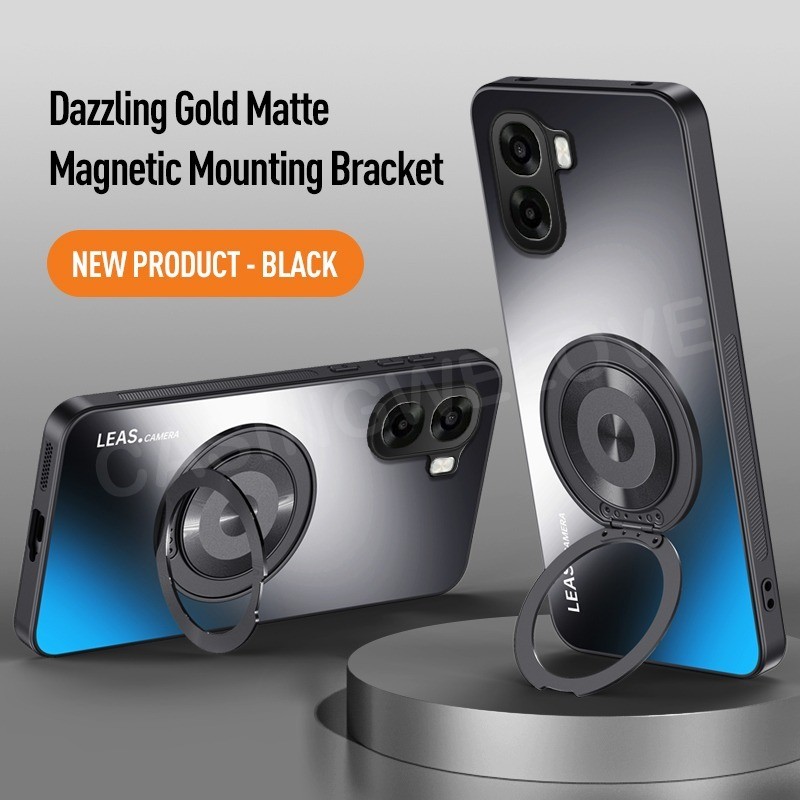 Ốp lưng Oppo A6X A6 A6x A6t 5G 4G A6 Pro 2025 Luxury Matte AG 360° Vỏ khung xoay Vỏ bảo vệ chống sốc