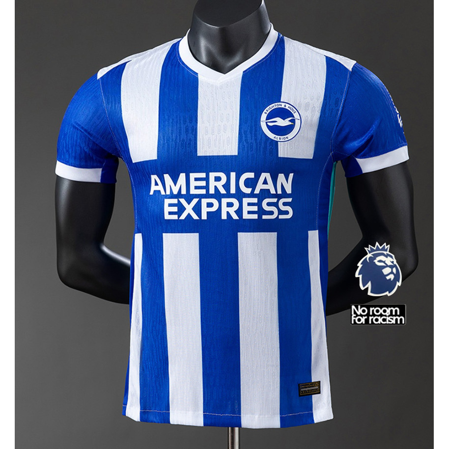 Áo bóng đá cầu thủ sân nhà Brighton 25-26 hoàn toàn mới S-2XL