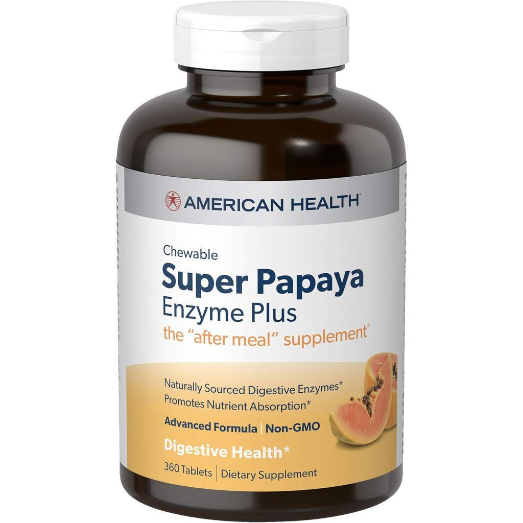 American Health, Viên nhai Super Papaya Enzyme Plus, Đếm 360