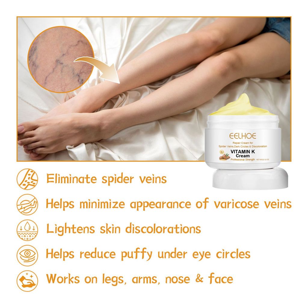 New Product#EELHOE Vitamin k Frost Vitamin Essence Care Body Skin Care Leg Massage Care Cream1mj VDN
