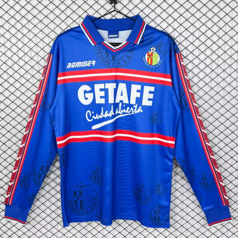 Áo bóng đá Getafe Retro 1998 1999 Áo bóng đá cổ điển dài tay