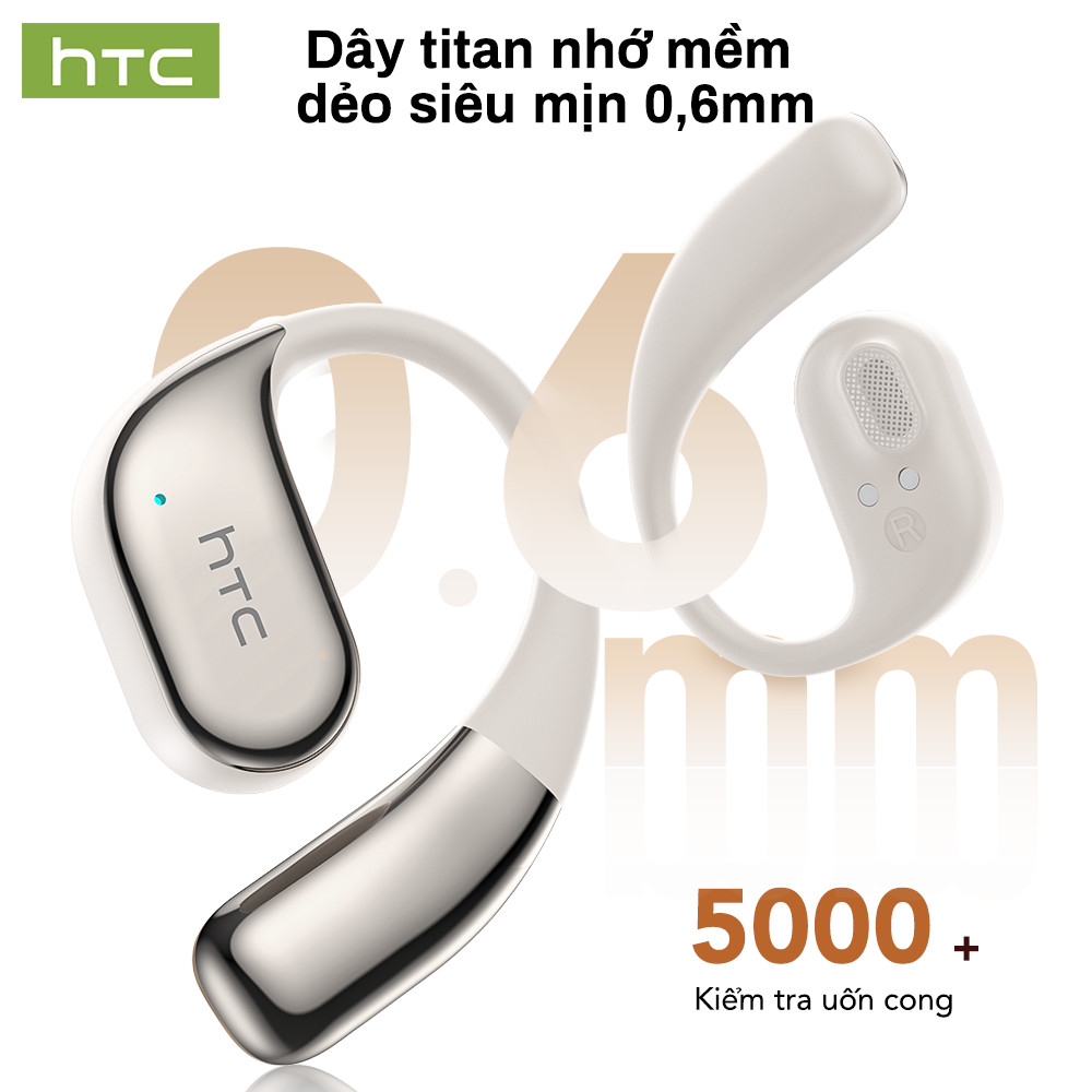 HTC NE39 Tai nghe dịch thuật AI Tai nghe Bluetooth 6.0 Hỗ trợ dịch thuật 134 ngôn ngữ Chống nước IPX5 Chất lượng âm thanh Hi-Fi Khử tiếng ồn Gọi điện thoại chất lượng HD | BigBuy360 - bigbuy360.vn