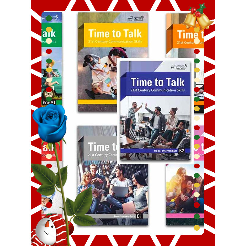 In màu nhanh tài liệu Time to talk có audio