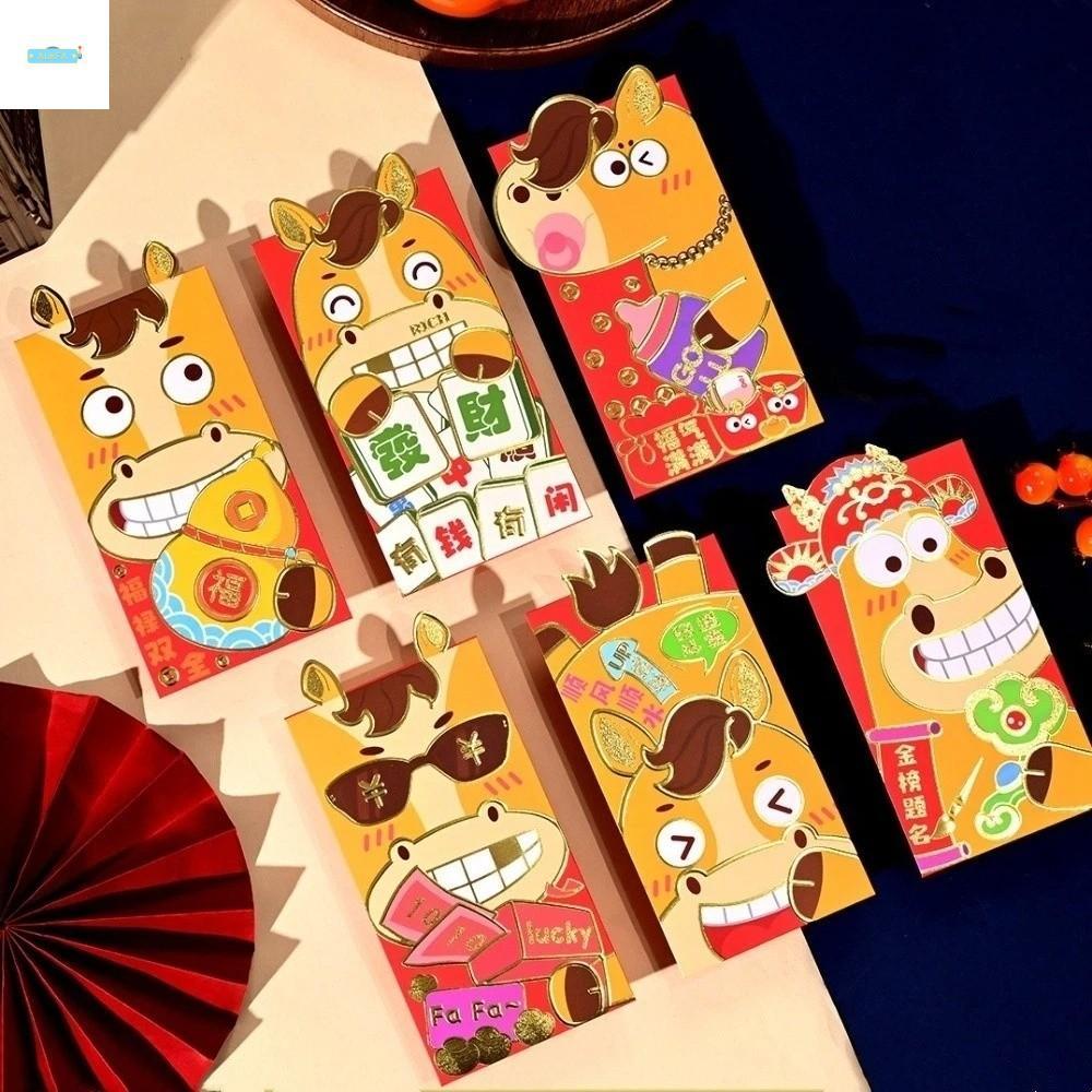 bao lì xì tết 2026 bao lixi độc lạ Bao Lì Xì Popup 3D Cao Cấp Tết Bính Ngọ 2026