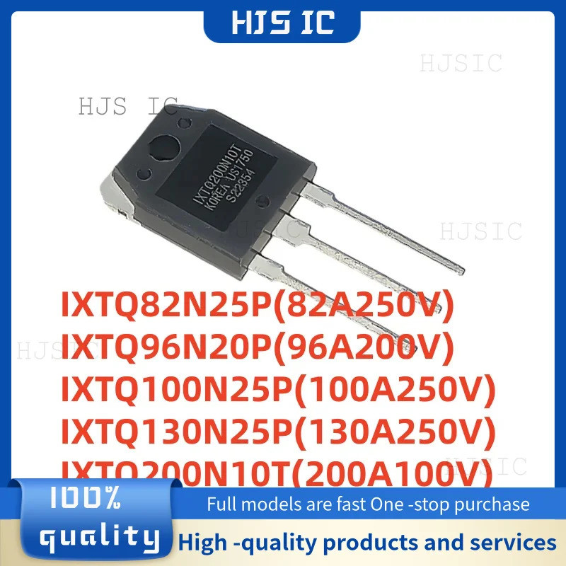 5 Chiếc IXTQ82N25P IXTQ100N25P IXTQ130N25P IXTQ96N20P IXTQ200N10T TO-3P Hiệu Ứng Trường Transistor