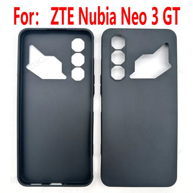 Ốp lưng ZTE Nubia Neo 3 GT 5G Ốp Lưng Z2465 Sang Trọng Mờ Silicon Bảo Vệ Mặt Sau Cho Nubia Neo3 GT 5