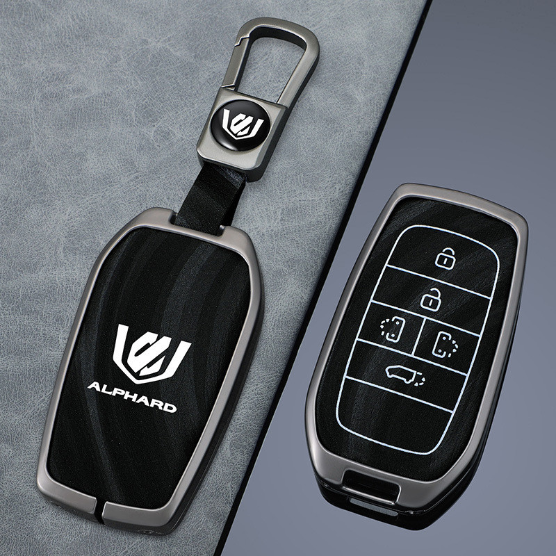 Ốp Chìa Khoá Toyota ALPHARD VELLFIRE 5-6 Toyota Alphard Vellfire Sienna Granvia bọc chìa khoá smartk