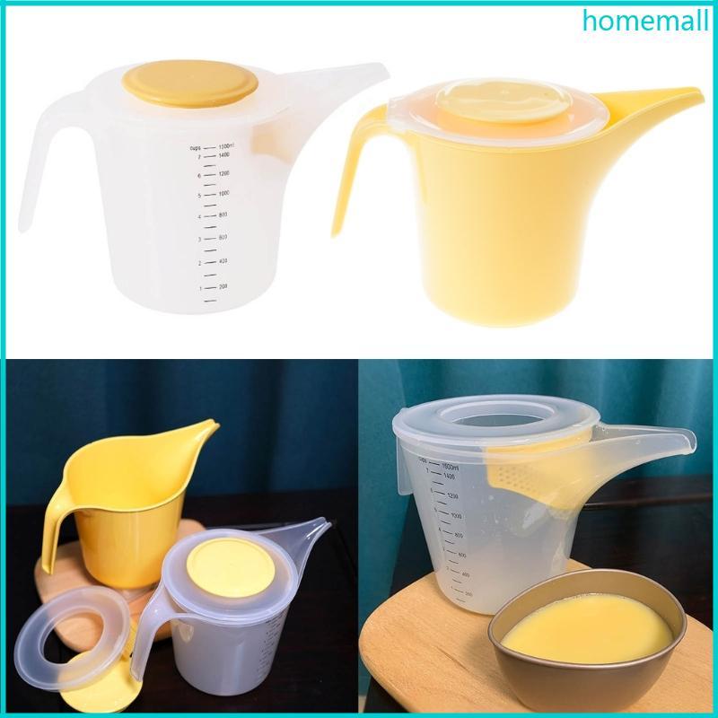 HO Measure Pitcher Splashs proof Mixing Cup có nắp lọc 1500ml Đổ cốc