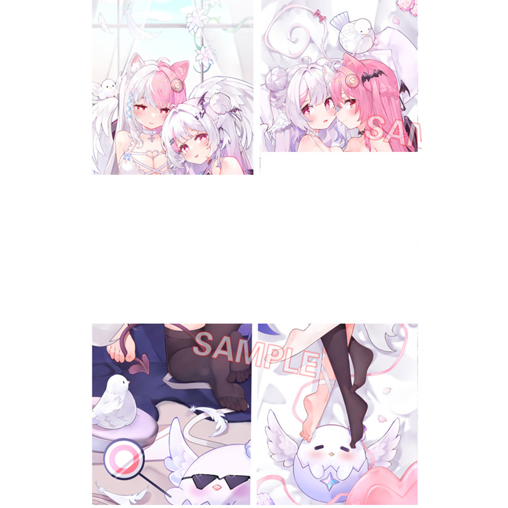 Nekomimi Custom Japan Dakimakura Belfast Anime Girl Ôm Body Gối