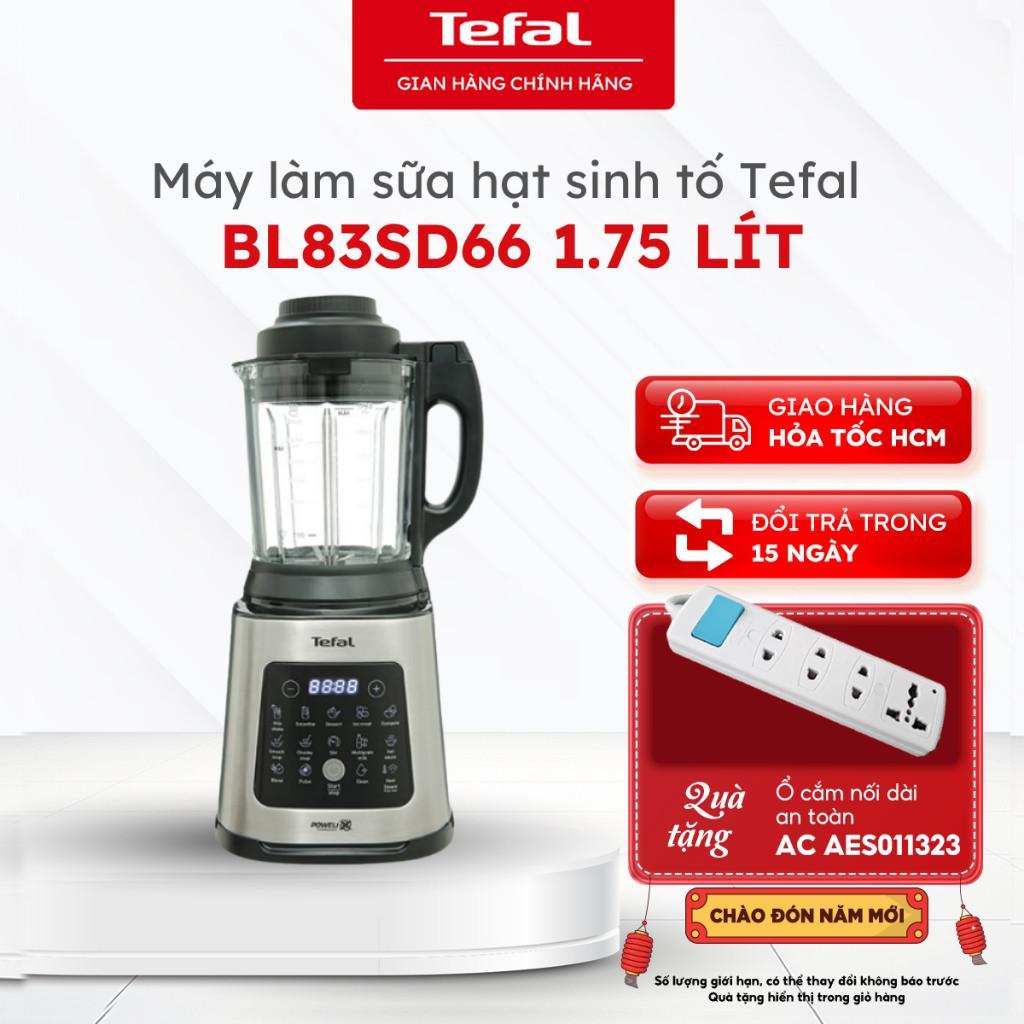 Máy làm sữa hạt Tefal BL83SD66 - 1.75L, cối thủy tinh,10 chức năng, xay nóng lạnh |Bảo hành 24 tháng
