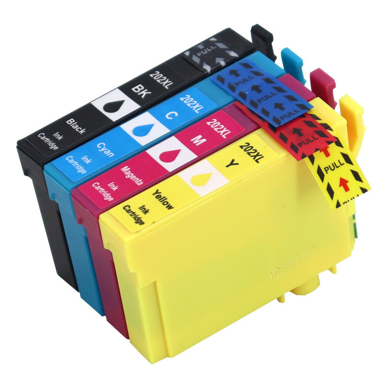 1 Bộ 202XL T202 T202XL Hộp mực cho Epson Expression Home XP-5100 WorkForce WF-2860