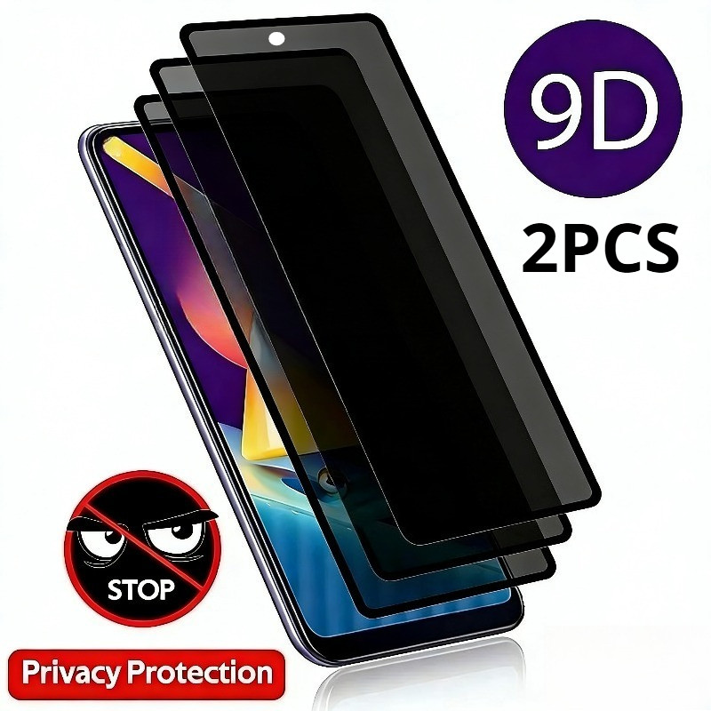 1-2 Chiếc Kính Cường Lực Cạnh Đen Cho HTC Wildfire X E5 E3 lite Plus Chống Gián Điệp Bảo Vệ Màn Hình