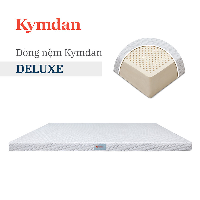 Nệm cao su thiên nhiên Kymdan Deluxe độ dày 10 cm